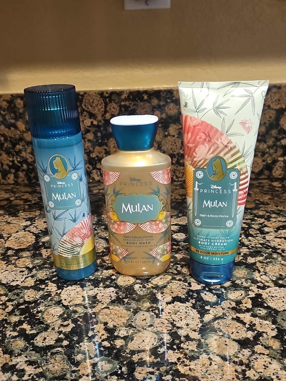 Bath & Body Works Disney Princess Mulan Fragrance Bundle